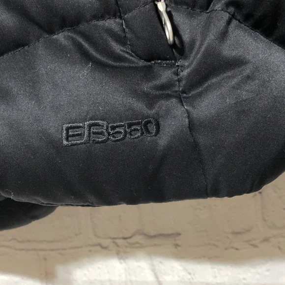 Eddie Bauer goose down jacket Black M - Picture 4 of 11